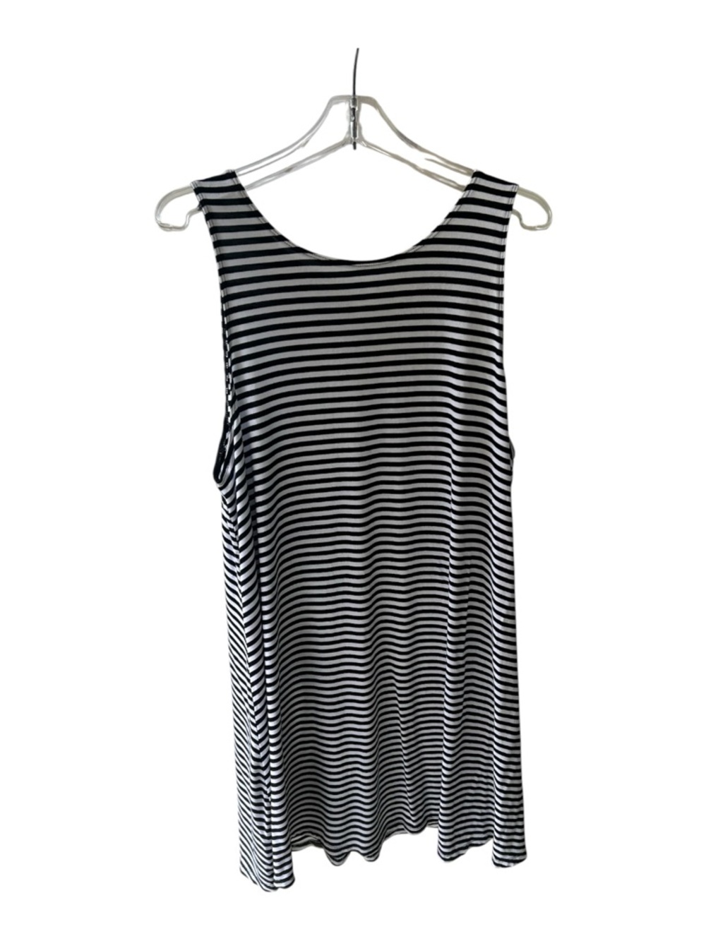 Old Navy Black and White Striped Dress